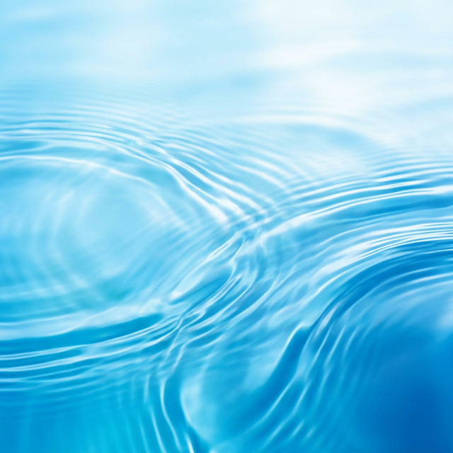 Abstract blue water ripples